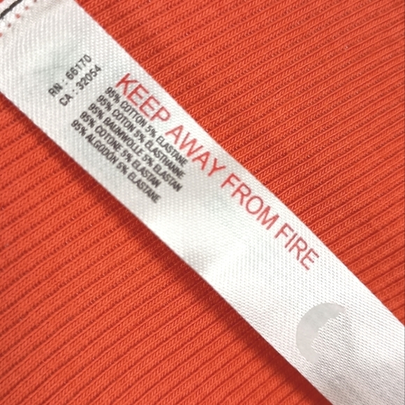 NWOT Free People Throw and Go Tank in Tangerine 🍊 Small - Picture 6 of 9